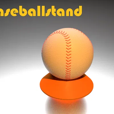 Giá đỡ bóng chày 3D tùy chỉnh logo đội bóng (MLB Baseball Stand)