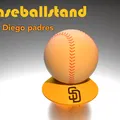 Giá đỡ bóng chày 3D tùy chỉnh logo đội bóng (MLB Baseball Stand) - Thumbnail 13