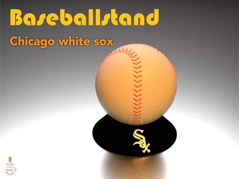 Giá đỡ bóng chày 3D tùy chỉnh logo đội bóng (MLB Baseball Stand) - Image 17