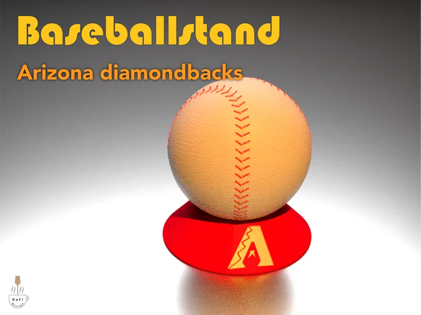 Giá đỡ bóng chày 3D tùy chỉnh logo đội bóng (MLB Baseball Stand) - Image 20