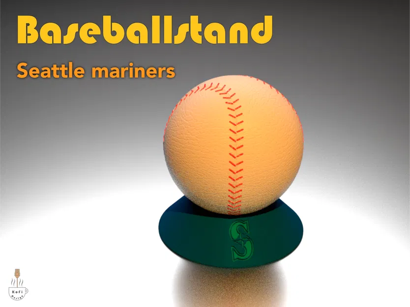 Giá đỡ bóng chày 3D tùy chỉnh logo đội bóng (MLB Baseball Stand) - Image 25