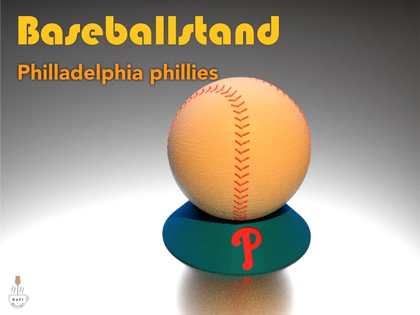 Giá đỡ bóng chày 3D tùy chỉnh logo đội bóng (MLB Baseball Stand) - Image 27