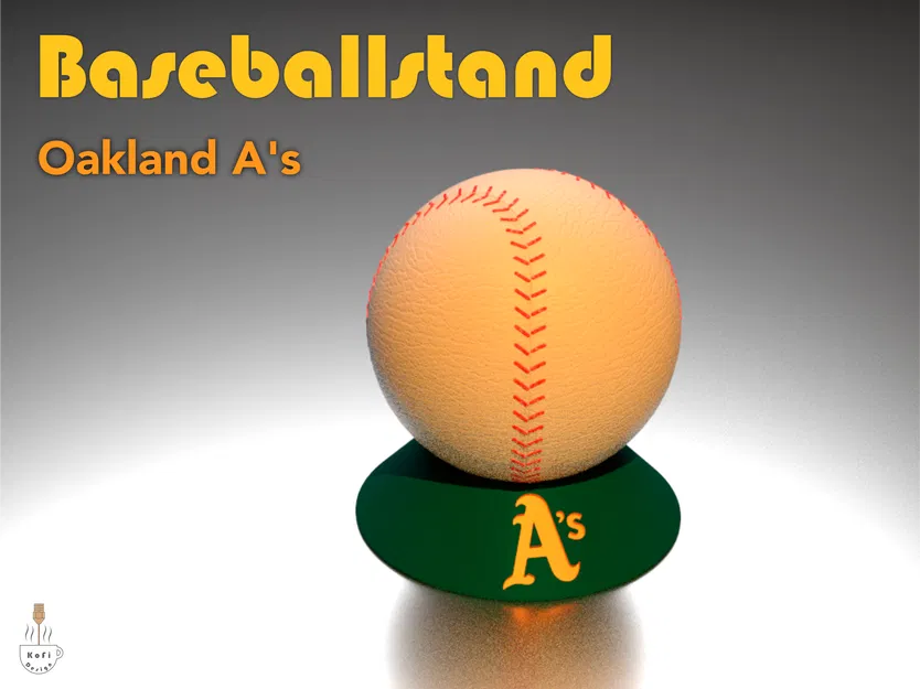 Giá đỡ bóng chày 3D tùy chỉnh logo đội bóng (MLB Baseball Stand) - Image 29