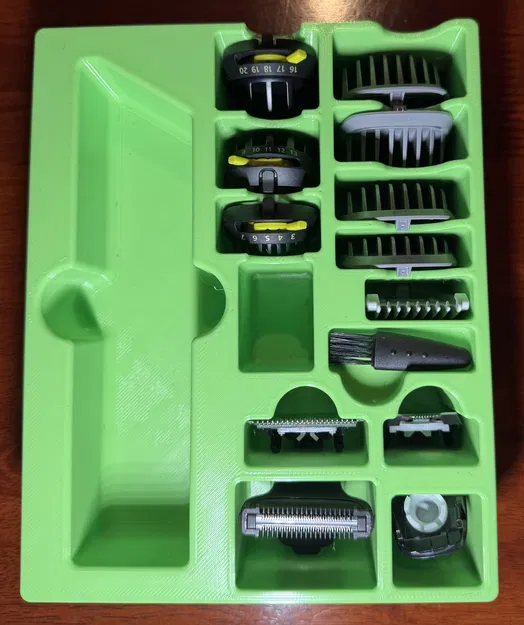 Khay 3D tổ chức máy tỉa râu Philips 7000 tiện dụng - Image 2