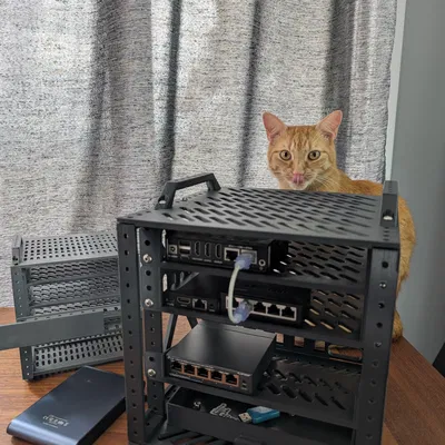 Bộ Mini Rack 248 - Giải pháp lưu trữ tùy biến cho máy in 3D