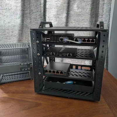 Bộ Mini Rack 248 - Giải pháp lưu trữ tùy biến cho máy in 3D