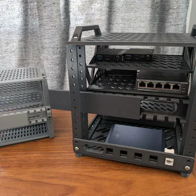 Bộ Mini Rack 248 - Giải pháp lưu trữ tùy biến cho máy in 3D