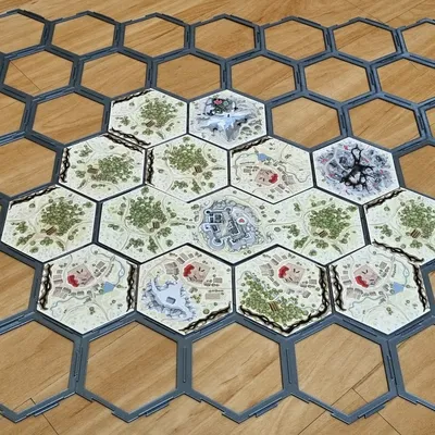 Karak 2 - Khung lục giác (hex grid)