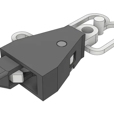 Khớp nối toa tàu tự động G Scale V2 (Dragon Railway) - In 3D