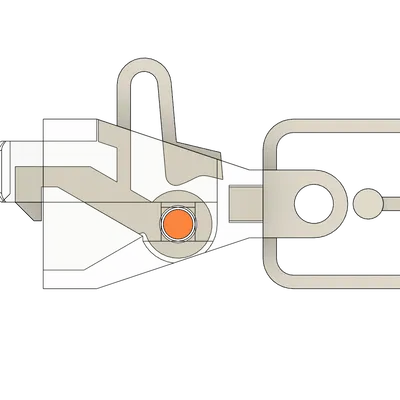 Auto Coupler V2 - Dragon Railway: Khớp nối tự động cho mô hình tàu hỏa