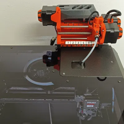 Prusa CORE One UltiMulti MMU3: Tích hợp gọn nhẹ
