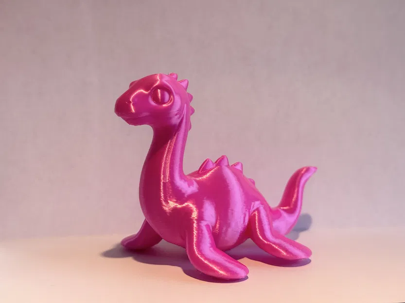 Mô hình quái vật hồ Loch Ness đáng yêu trang trí bàn làm việc 3D - Image 2