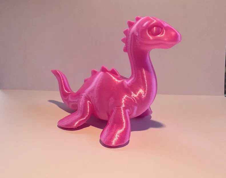Mô hình quái vật hồ Loch Ness đáng yêu trang trí bàn làm việc 3D - Image 3