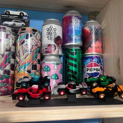 Đế trưng bày xe đua Lego F1 - Chứa được 5 mô hình cực chất