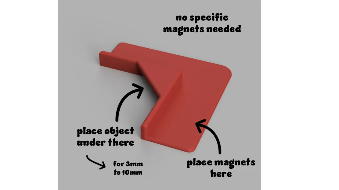 Miếng Kê Góc Nam Châm Cho Máy Cắt Laser - Image 1