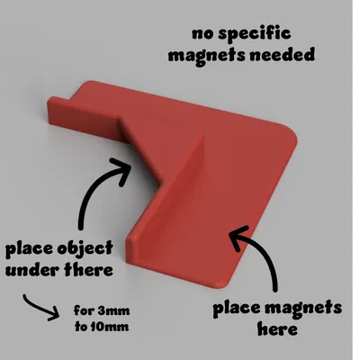 Miếng Kê Góc Nam Châm Cho Máy Cắt Laser