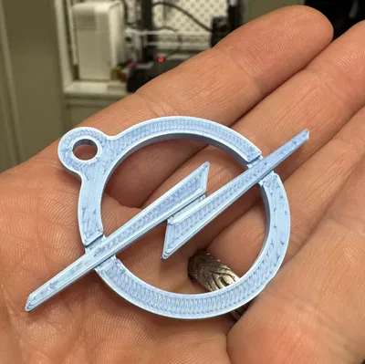 Móc khóa logo Opel thiết kế mới - Phụ kiện in 3D cực chất