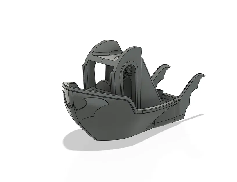 BATBENCHY: Mô hình tàu test 3D Benchy phong cách Batman cực ngầu - Image 1