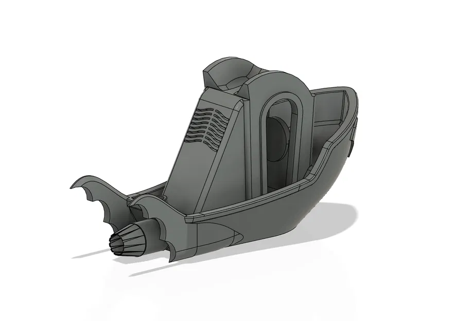 BATBENCHY: Mô hình tàu test 3D Benchy phong cách Batman cực ngầu - Image 2