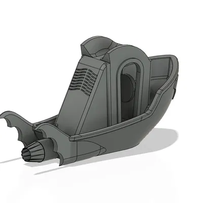 BATBENCHY: Mô hình tàu test 3D Benchy phong cách Batman cực ngầu