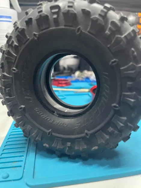 Miếng đệm lốp 120mm cho xe RC Crawler 1.9 - Bản remix từ Si1verEag1e - Image 7