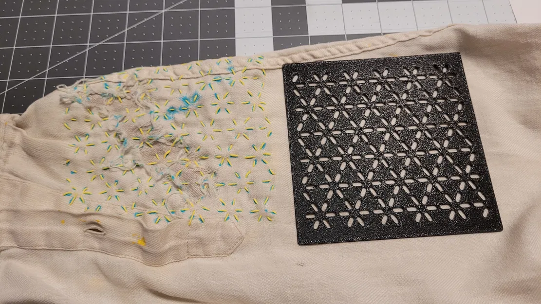 Bộ mẫu Sashiko Templates - Image 2