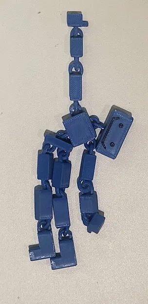 Mô hình robot khớp nối linh hoạt (Articulated Ragdoll) in 3D - Image 2