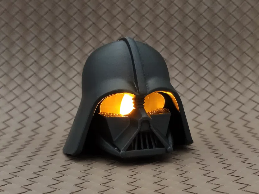 Đầu Darth Vader - Vỏ bọc đèn LED Tealight - Image 1