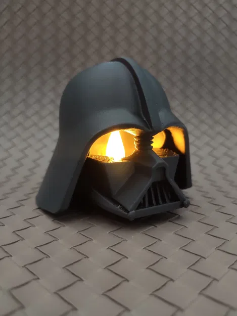Đầu Darth Vader - Vỏ bọc đèn LED Tealight - Image 5