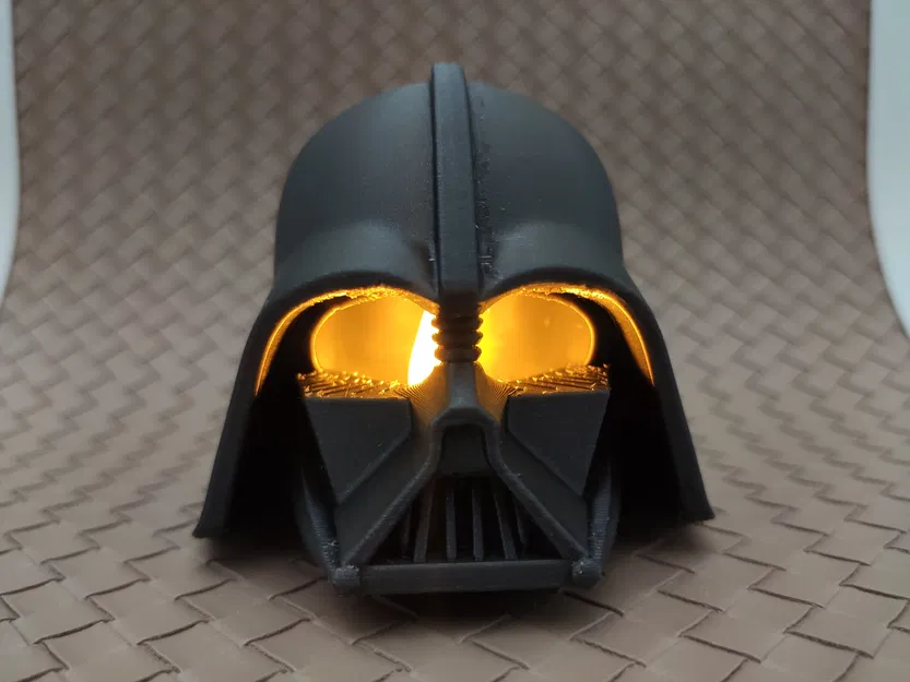 Đầu Darth Vader - Vỏ bọc đèn LED Tealight - Image 6