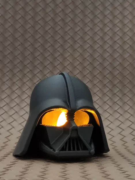 Đầu Darth Vader - Vỏ bọc đèn LED Tealight - Image 9