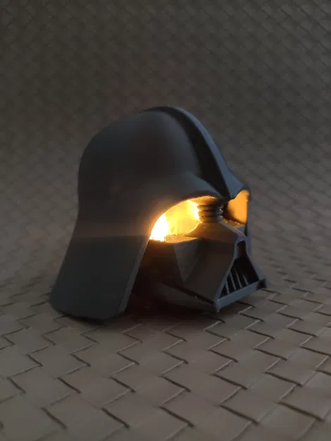 Đầu Darth Vader - Vỏ bọc đèn LED Tealight - Image 10