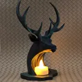 Tượng Chú Hươu - Đế Cắm Nến LED Tealight - Thumbnail 1