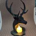 Tượng Chú Hươu - Đế Cắm Nến LED Tealight - Thumbnail 6