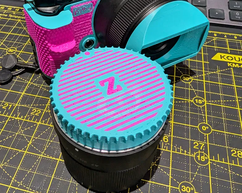 Nắp đậy ống kính Nikon Z mount - Phụ kiện in 3D tiện lợi - Image 1