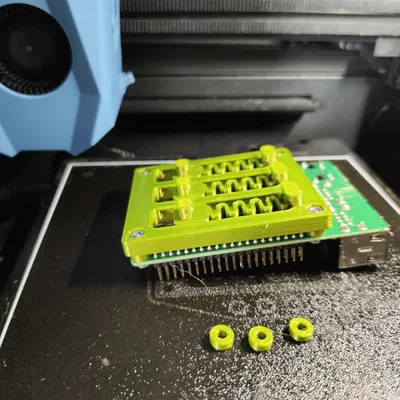 Ngàm gắn thanh ray DIN tùy biến bằng OpenSCAD