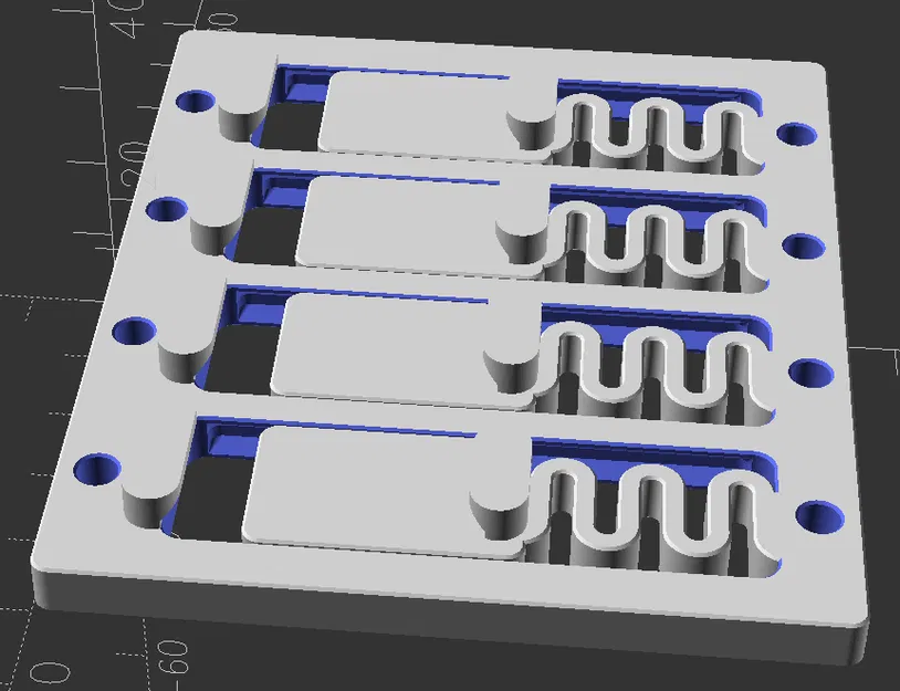 Ngàm gắn thanh ray DIN tùy biến bằng OpenSCAD - Image 5