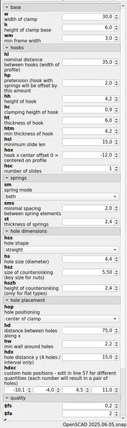 Ngàm gắn thanh ray DIN tùy biến bằng OpenSCAD - Image 7