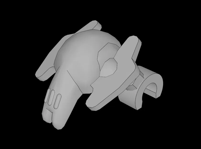 Đầu nhân vật Cyborg (General Grievous) tương thích Lego cho 3D Printing - Image 1