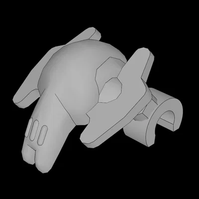 Đầu nhân vật Cyborg (General Grievous) tương thích Lego cho 3D Printing