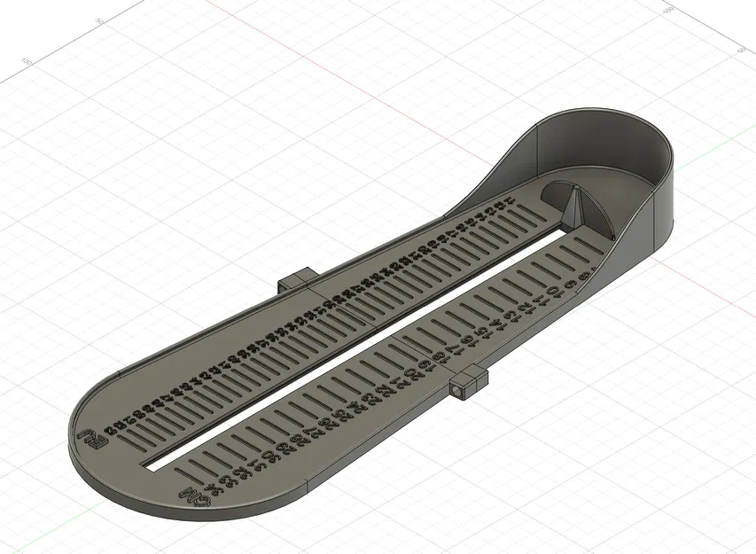 Thước đo cỡ giày chuẩn xác tại nhà - Thiết kế 3D tiện lợi - Image 1