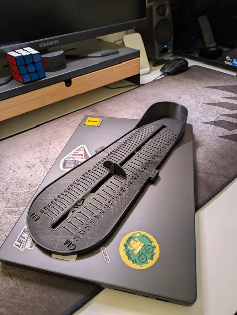 Thước đo cỡ giày chuẩn xác tại nhà - Thiết kế 3D tiện lợi - Image 2