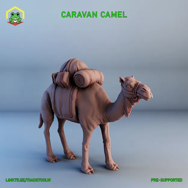 Mô hình Caravan Camel (Lạc đà chở hàng) - Image 1