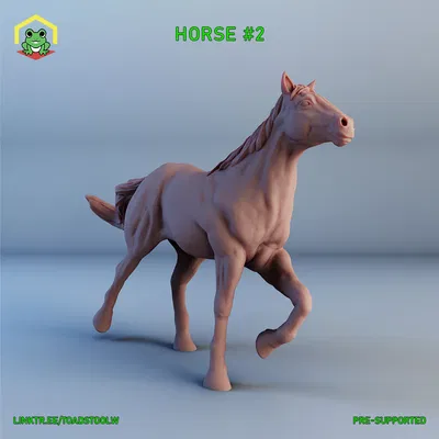 Mô hình chú ngựa - horse 2