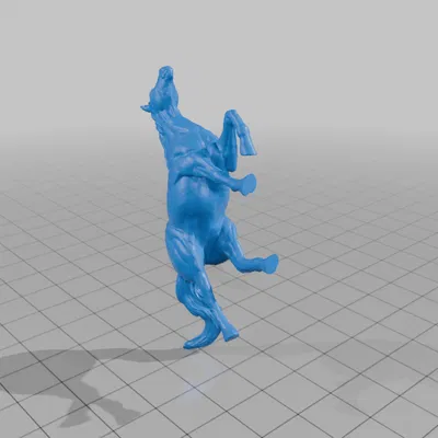 Mô hình chú ngựa - horse 2