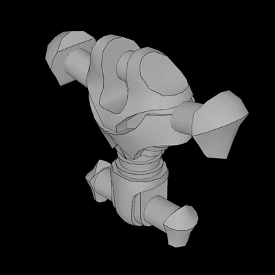 Thân trên Cyborg General Grievous tương thích Lego 3D Printing