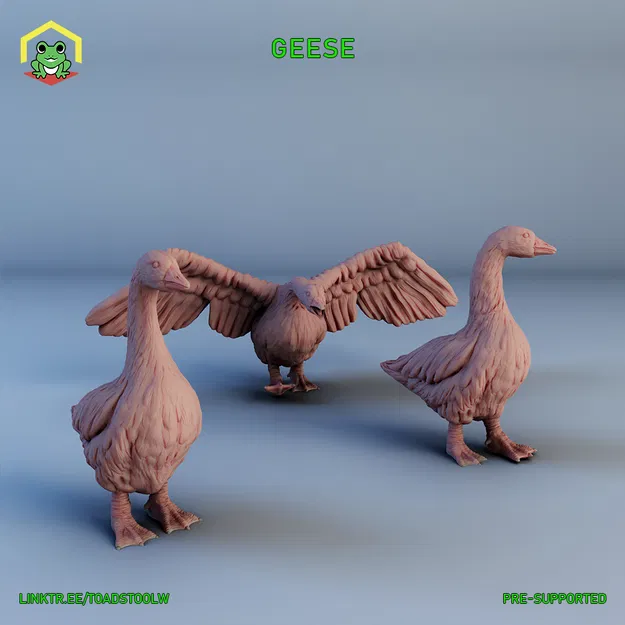 Mô hình những chú ngỗng (Geese) - Image 1