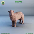 Mô hình chú cừu (sheep -2) - Thumbnail 1