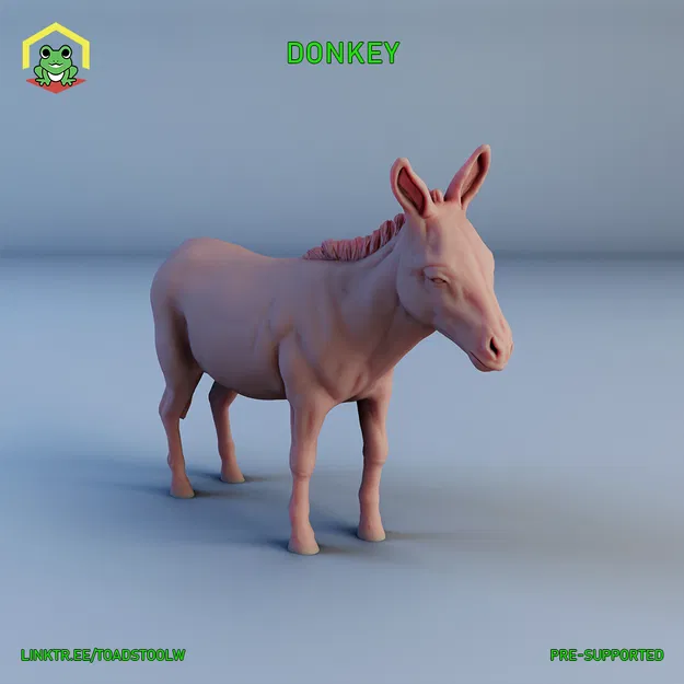 Mô hình chú lừa (Donkey) - Image 1
