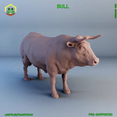 Mô hình chú Bò tót (Bull)